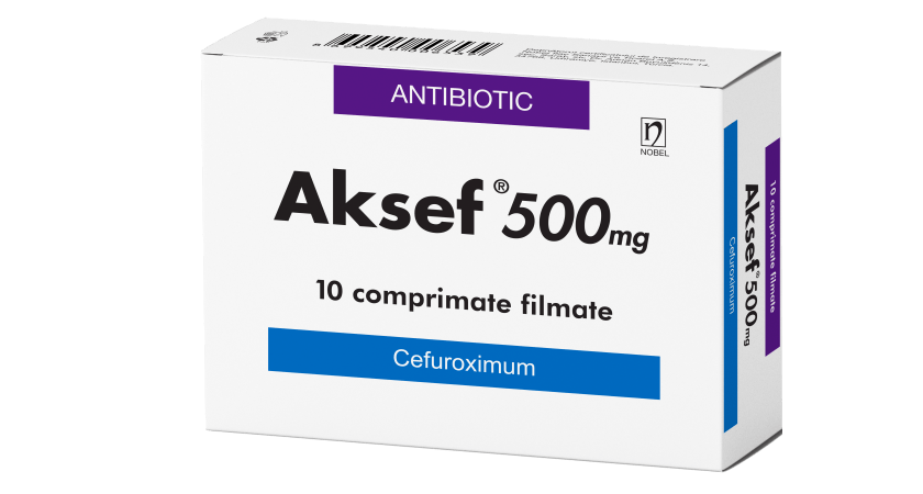 Aksef 500mg 10 Tablet