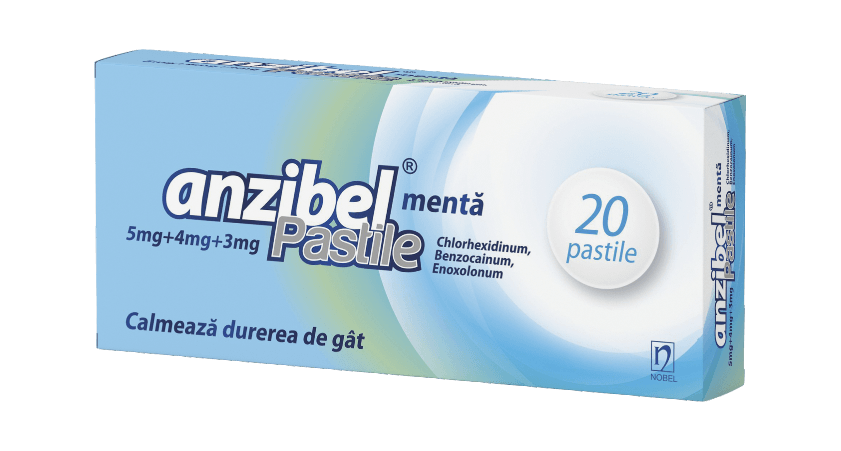 Anzibel Menta 20 Pastilles