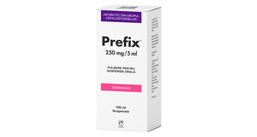 Prefix 250mg/5ml 100ml Susp