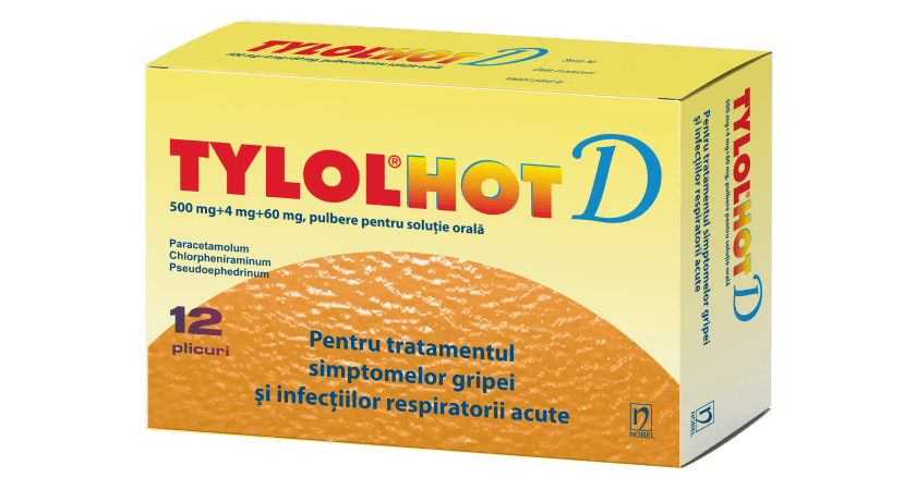 Tylol Hot D 500mg/4mg/60mg Nr12, Drugs
