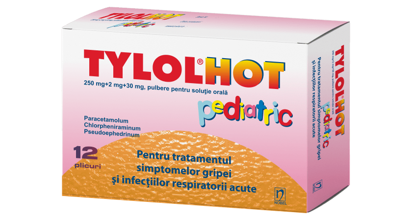 Tylol Hot Pediatric 250mg/2mg/30mg Nr12